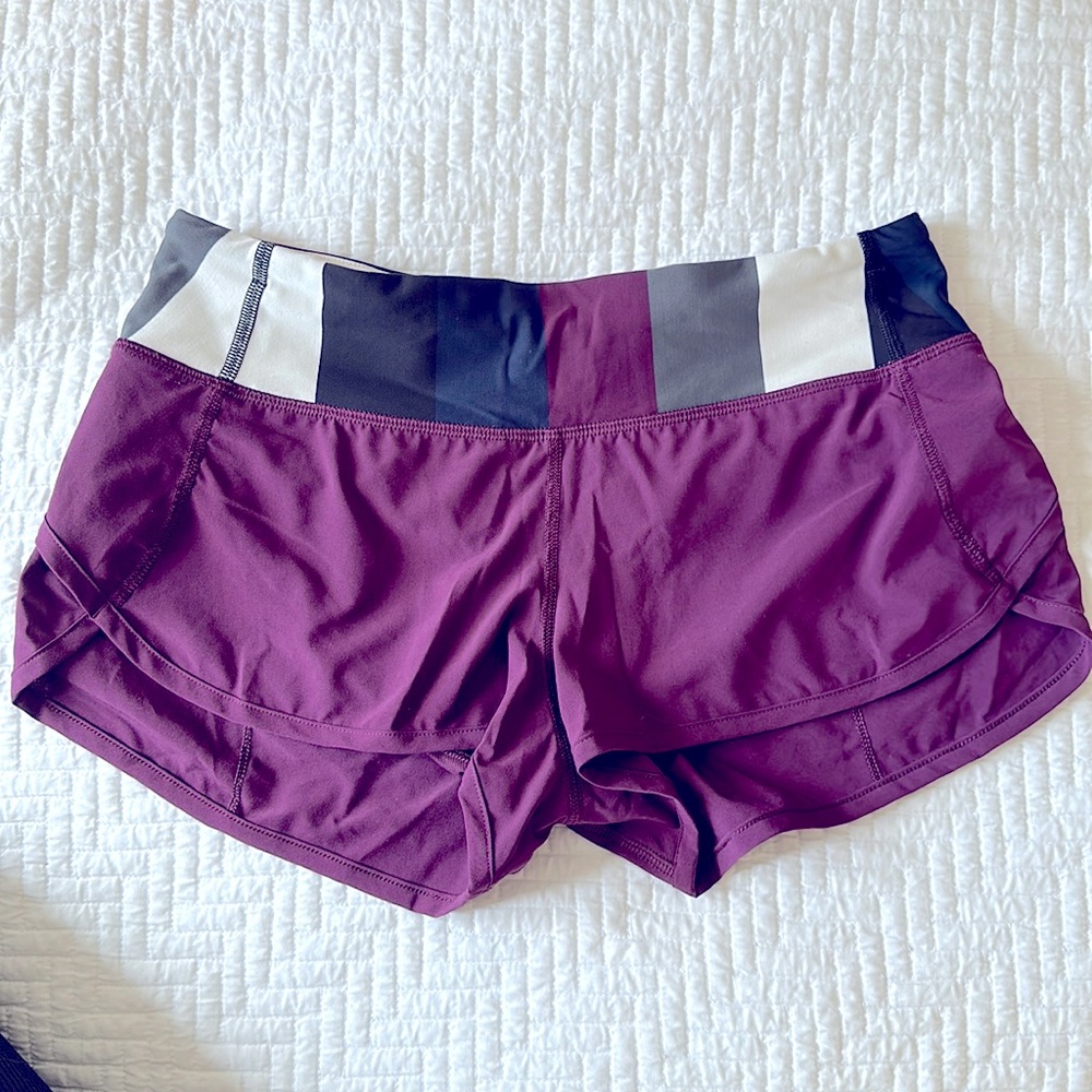 Lululemon Speed Shorts size 4